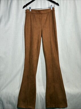 SPANX Brown Flare Ponte Pants